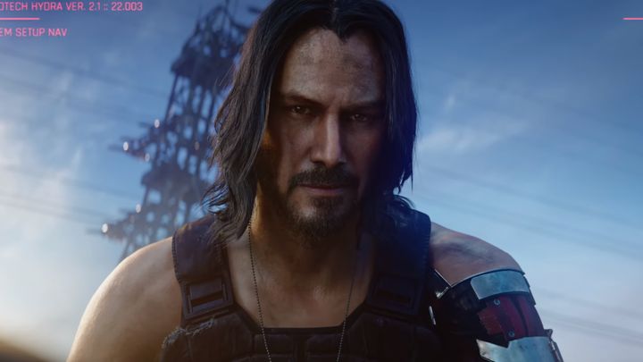 Keanu Reeves jako Johnny Silverhand. - Cyberpunk 2077 - kim jest Johnny Silverhand grany przez Keanu Reevesa? - wiadomość - 2019-06-12