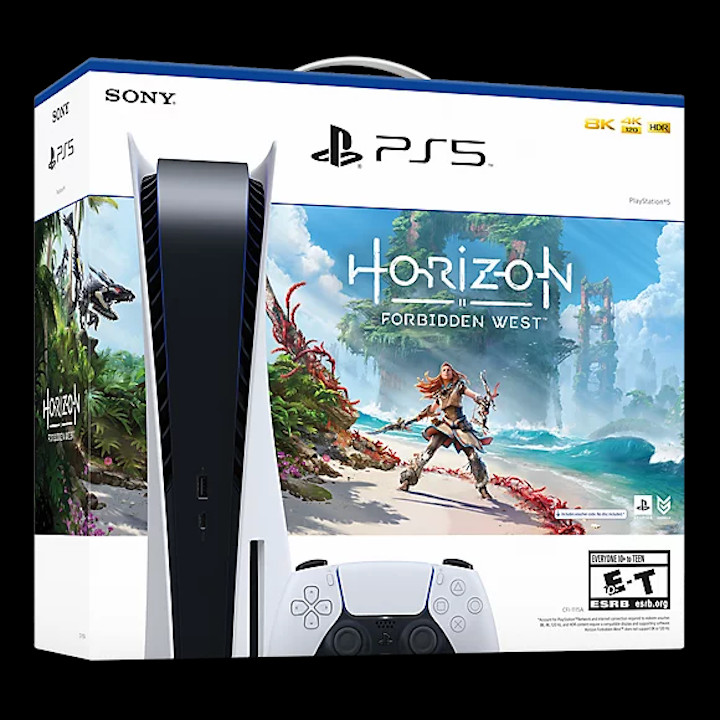 Sony przygotowało oficjalny zestaw PS5 z grą Horizon Forbidden West - ilustracja #1