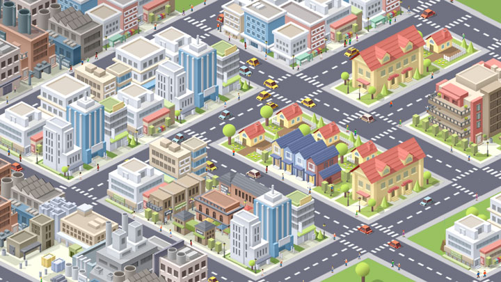 Pocket City - mobilna strategia ekonomiczna bez mikropłatności na pierwszy zwiastunie - ilustracja #1