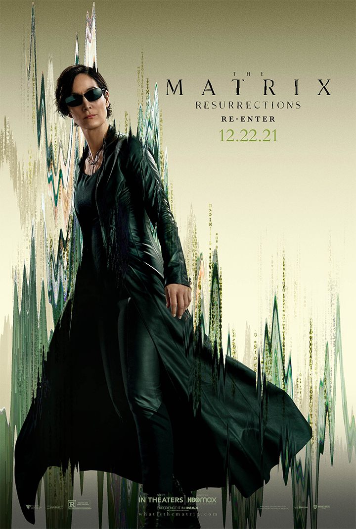 Neo, Trinity i nowi bohaterowie na plakatach filmu Matrix Zmartwychwstania - ilustracja #2