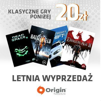 Letnia Wyprzedaż w serwisie Origin. Battlefield 3, Mass Effect 2 i inne hity poniżej 20 zł - ilustracja #1