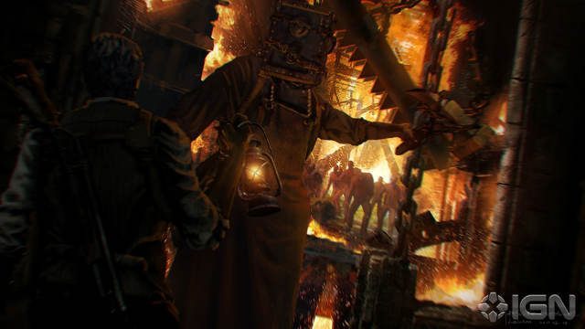 Jeden z pierwszych artworków z gry (Źródło: IGN.com) - The Evil Within nową grą Bethesdy – szykuje się rasowy survival horror - wiadomość - 2013-04-19
