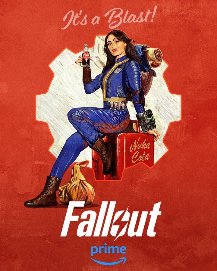 Fallout, Jonathan Nolan, Amazon Prime Video, 2024 - Serial Fallout ma trzy nowe, świetne plakaty. Zobaczcie, jak prezentują się Lucy, Ghoul i Maximus - wiadomość - 2024-03-04