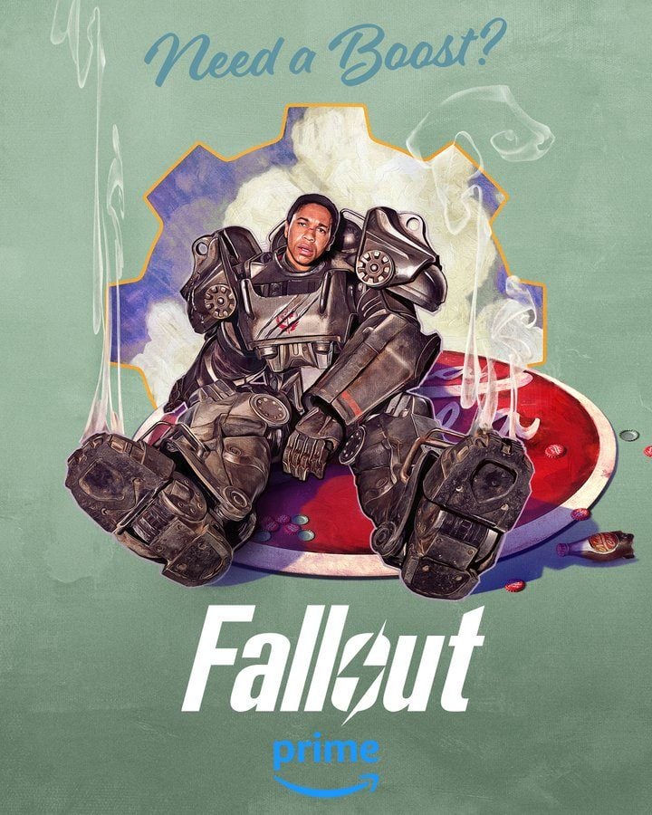 Fallout, Jonathan Nolan, Amazon Prime Video, 2024 - Serial Fallout ma trzy nowe, świetne plakaty. Zobaczcie, jak prezentują się Lucy, Ghoul i Maximus - wiadomość - 2024-03-04