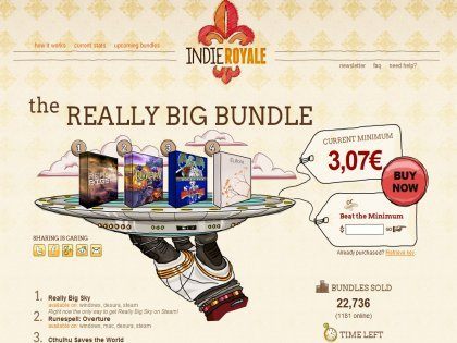 Wystartowała trzecia edycja akcji Indie Royale, czyli paczka gier niezależnych za niewielkie pieniądze - ilustracja #1