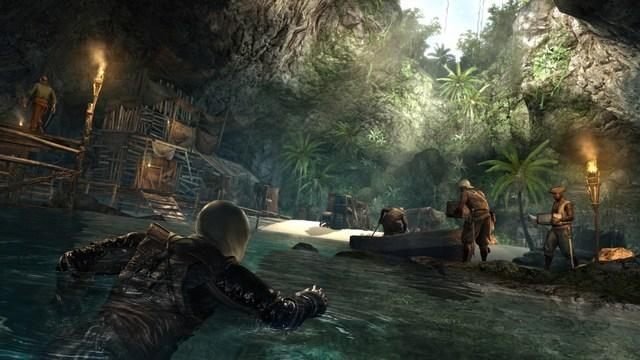 Jaskinie przemytników to doskonała okazja do wzbogacenia się - Assassin’s Creed IV: Black Flag na prawie 10-minutowej prezentacji rozgrywki - wiadomość - 2013-09-05