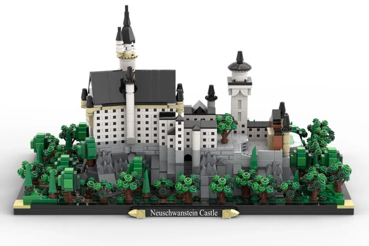 Źródło: LEGO Ideas - Jeden z najpiękniejszych zamków świata w wersji z klocków LEGO wygląda jeszcze bardziej uroczo - wiadomość - 2024-03-04