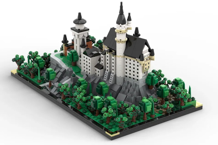 Źródło: LEGO Ideas - Jeden z najpiękniejszych zamków świata w wersji z klocków LEGO wygląda jeszcze bardziej uroczo - wiadomość - 2024-03-04