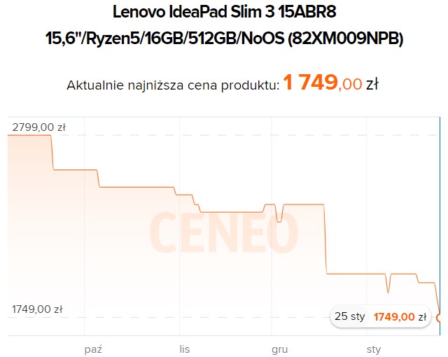 Źródło: Ceneo.pl.