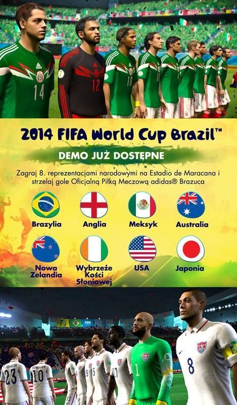 DEMO gry 2014 FIFA World Cup Brazil dostępne - ilustracja #1