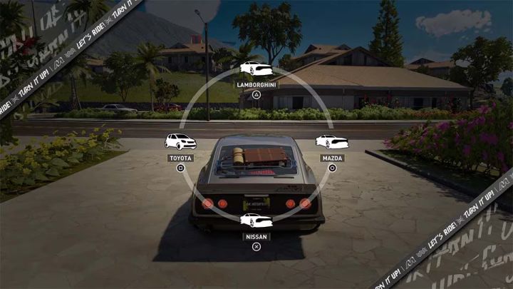 Nowe menu szybkiego przełączania pojazdów w The Crew: Motorfest, które zobaczymy w 7. sezonie. Źródło: Ivory Tower. - Forza Horizon 6 wymknęła się nam, więc inne gry będą musiały unieść na barkach honor roku 2025. Na szczęście jest ich trochę - Motoprzegląd Drauga - wiadomość - 2025-06-19