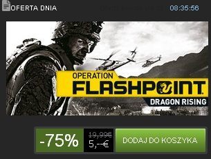 Steam wprowadza codzienne oferty specjalne. Na początek Operation Flashpoint: Dragon Rising 75% taniej - ilustracja #1