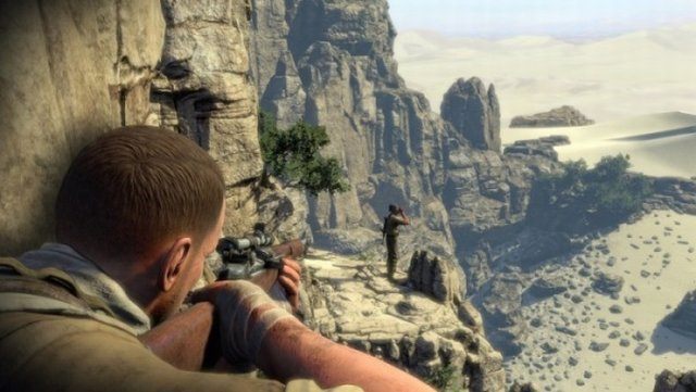 …zwłaszcza przy śmiertelnych strzałach ze „snajperki”. O ile ktoś lubi pociski wwiercające się w czaszki. - Sniper Elite III: Afrika na nowych gameplayach i obrazkach - wiadomość - 2014-02-06