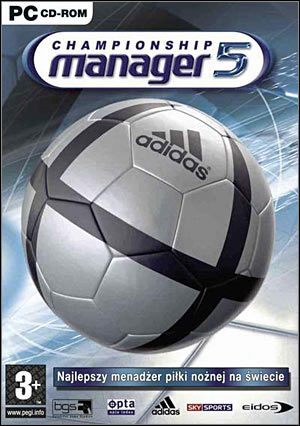 Championship Manager 5 – piłka Roteiro na okładce - ilustracja #1