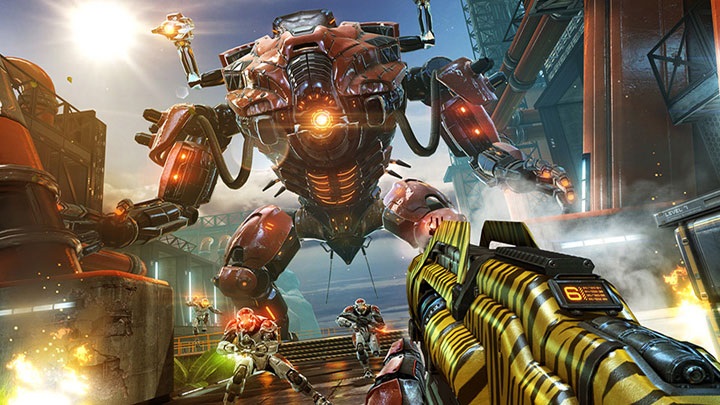 Grafika wygląda imponująco. Niejedna produkcja na pecety i konsole mogłaby pozazdrościć oprawy Shadowgun: Legends. - Shadowgun: Legends - premiera darmowego Destiny na Androida i iOS - wiadomość - 2018-03-23