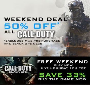 Weekend z serią Call of Duty na Steamie - obniżki, darmowy multiplayer Black Ops - ilustracja #1