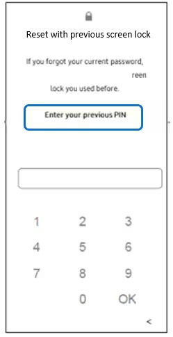 Smartfony firmy Samsung oferują możliwość skorzystania z poprzedniej metody odblokowania ekranu. Źródło: Samsung.