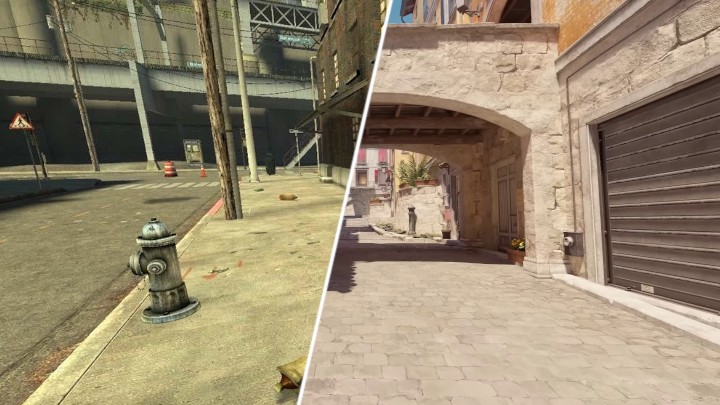 Po lewej CS:Source, po prawej CS2. Źródło: Valve - Narzekania na aktualizacje i problemy CS2 to nic nowego. Gracz przypomniał głosy sprzed 22 lat, które brzmią jak napisane wczoraj - wiadomość - 2025-09-19