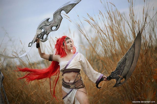 Najlepsze cosplaye - Nariko z gry Heavenly Sword - ilustracja #3