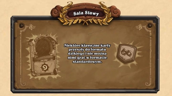 Sala Sław ma pozwolić na bardziej kreatywne tworzenie talii w formacie Standardowym. - Hearthstone: Heroes of Warcraft w Roku Mamuta - Blizzard zdradza plany rozwoju gry - wiadomość - 2017-02-17