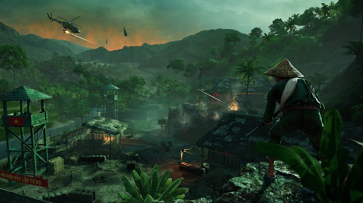 Wietnamska dżungla pozwala poczuć się niczym prawdziwy Predator. - Zwiastun i data premiery Far Cry 5: Hours of Darkness - wiadomość - 2018-05-25