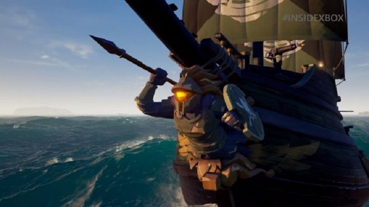 Master Chief na pełnym morzu. - Sea of Thieves - liczba graczy przekroczyła 8 milionów. Gra odżywa - wiadomość - 2019-06-13