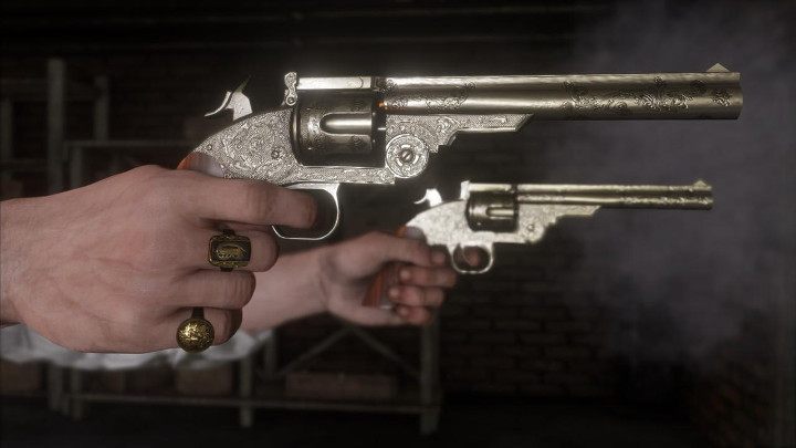 Poznajcie moje dwa wierne rewolwery. Lewy nazywa się John, a prawy Wayne. - Red Dead Redemption 2 nie wcześniej niż w kwietniu przyszłego roku; Take-Two o przyczynach opóźnienia - wiadomość - 2017-05-26