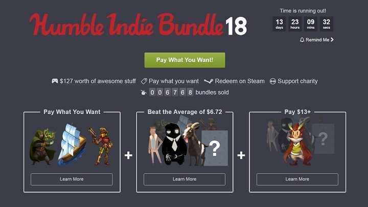 Do zakończenia promocji zostały niecałe dwa tygodnie. Nie musimy się spieszyć – warto jednak trzymać rękę na pulsie. - Owlboy i SteamWorld Heist gwiazdami nowego Humble Bundle - wiadomość - 2017-05-17