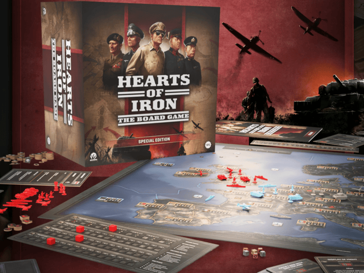 Gamefound - W Hearts of Iron zagracie teraz także bez prądu. Uwielbiany HoI doczeka się gry planszowej - wiadomość - 2025-01-24