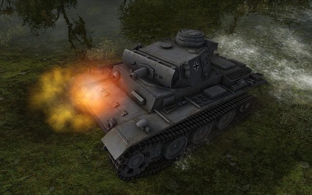 Czołg średni trzeciego poziomu VK 2001 (D) stanowi świetny pojazd treningowy dla właścicieli niemieckich czołgów. - World of Tanks - nadchodzi aktualizacja v.8.5. Leopard I na horyzoncie i zawartość premium dla niepłacących graczy - wiadomość - 2013-04-05