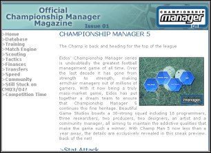 Raport z pola bitwy: Football Manager 2005 vs Champiomship Manager 5 - ilustracja #2