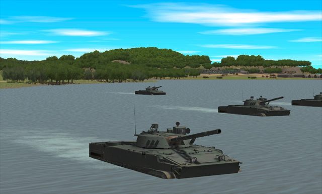 W Combat Mission: Black Sea woda przestanie być niemożliwią do pokonania przeszkodą. - Combat Mission: Black Sea pozwoli rozegrać konflikt między Rosją a Ukrainą i NATO - wiadomość - 2014-11-07
