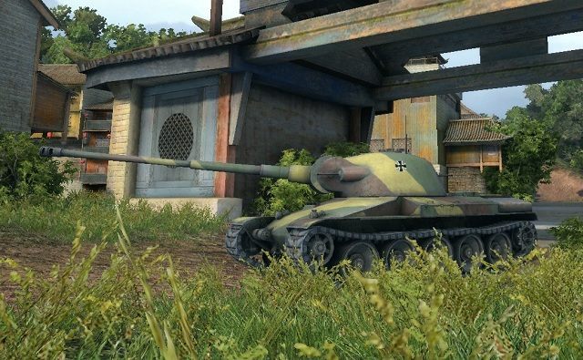 Dzięki doskonałym parametrom działa, Indien-Panzer może śmiało walczyć z pojazdami wyższych poziomów. - World of Tanks – aktualizacja numer 8.5: nowe niemieckie i radzieckie pojazdy; trzyosobowe plutony dla niepłacących graczy - wiadomość - 2013-04-24