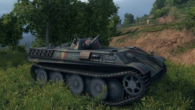 Zwiadowcza Pantera nie grzeszy urodą. Skuteczność? Wkrótce się przekonamy. - World of Tanks – aktualizacja numer 8.5: nowe niemieckie i radzieckie pojazdy; trzyosobowe plutony dla niepłacących graczy - wiadomość - 2013-04-24