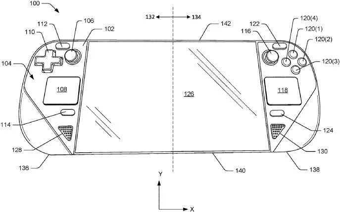 Steam Deck: opis patentu przybliża możliwości paneli dotykowych - ilustracja #1
