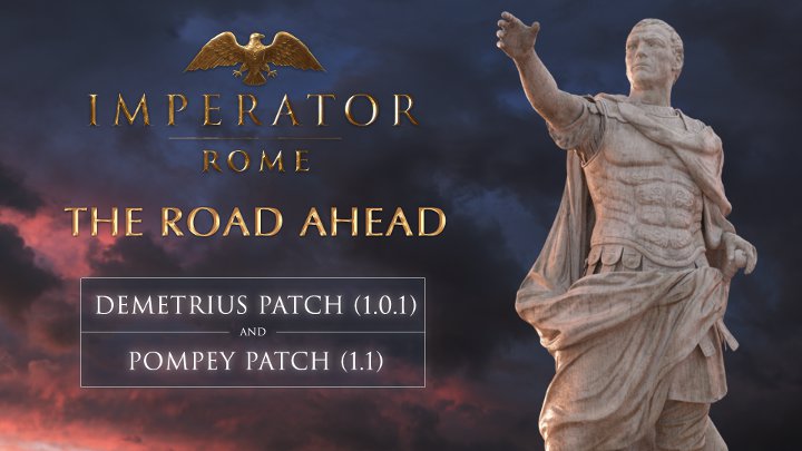 Imperator: Rome wkrótce otrzyma dwie darmowe aktualizacje. - Imperator: Rome - w planach co najmniej dwa duże dodatki rocznie - wiadomość - 2019-05-01