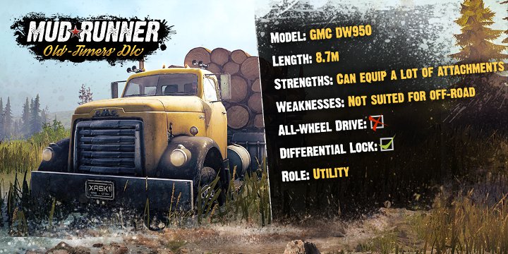 Nowe darmowe DLC do MudRunner dodaje dwa auta i mapę - ilustracja #2