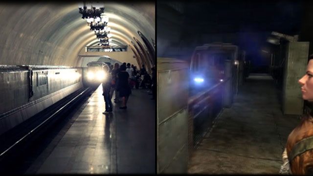 Porównanie rzeczywistości i świata gry Metro: Last Light - zobacz wideo - ilustracja #1