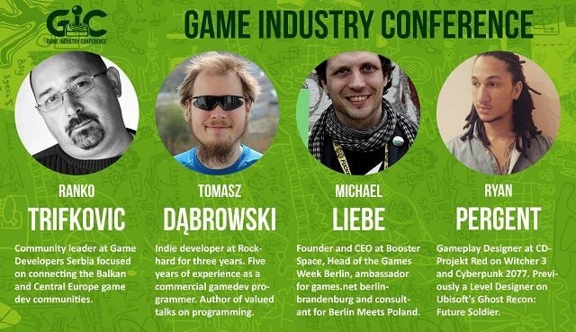 Część z gości, którzy wystąpią podczas Game Industry Conference. - Game Industry Conference i Mastering the Game - wkrótce dwie duże konferencje growe - wiadomość - 2015-10-08