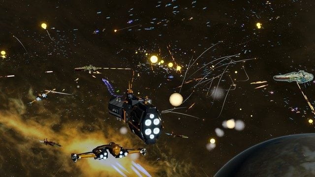 Demo Star Swarm ukazuje olbrzymią bitwę kosmiczną. - Premiera Star Swarm - imponujący benchmark studia Oxide Games zadebiutował na Steam - wiadomość - 2014-01-31