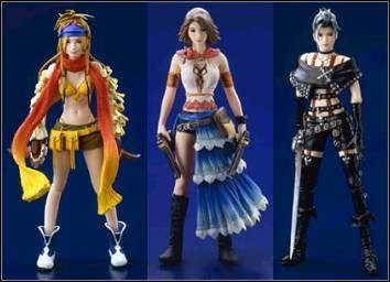 Trzy „laski” z Final Fantasy X-2 do postawienia na telewizorze, parapecie etc. - ilustracja #1