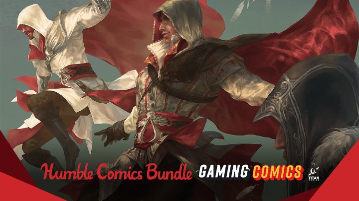 Wśród komiksów dla graczy znajdujących się w paczkach przygotowanych przez Humble Bundle króluje seria Assassin’s Creed. - Komiksy dla graczy w Humble Book Bundle: Gaming Comics by Titan - wiadomość - 2018-04-12