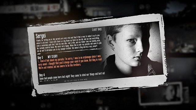 This War of Mine: The Little Ones wprowadzi do rozgrywki postacie dzieci. - This War of Mine: The Little Ones na nowym zwiastunie - wiadomość - 2015-12-03