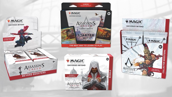 Źródło: Wizards of the Coast - Assassin's Creed zaliczy crossover z Magic The Gathering. Ujawniono już pierwsze karty ze znanymi twarzami - wiadomość - 2024-02-24