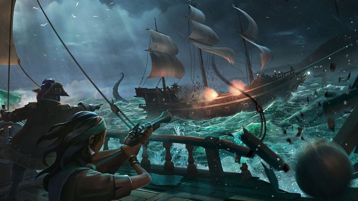 W Sea of Thieves możemy zmierzyć się z innymi graczami - Sea of Thieves jednym z najlepszych tytułów Xbox Game Pass - wiadomość - 2019-08-29