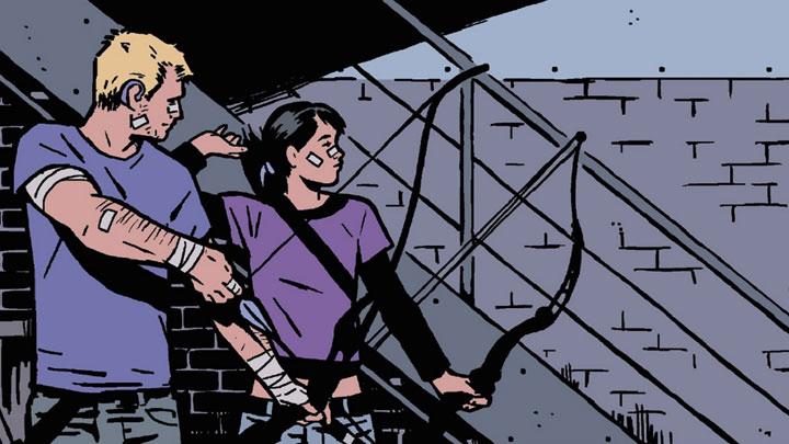 W komiksach Kate Bishop zaczynała jako sojuszniczka Clinta Burtona, aby ostatecznie zastąpić go w roli Hawkeye’a. - Hawkeye to kolejny Avenger, który otrzyma serial na Disney+ - wiadomość - 2019-04-11