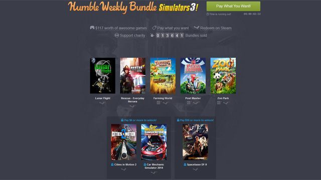 Promocja dobiegnie końca 11 grudnia o godzinie 20:00. - Lunar Flight, Cities in Motion 2 i Spacebase DF-9 w nowej promocji serwisu The Humble Bundle - wiadomość - 2014-12-05