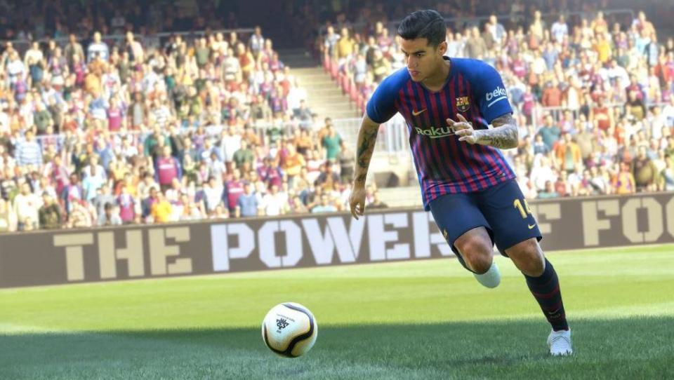 Oby gra była lepsza niż ostatni sezon Coutinho... - eFootball PES 2020 na pierwszym gameplayu. Grafika robi wrażenie - wiadomość - 2019-06-14