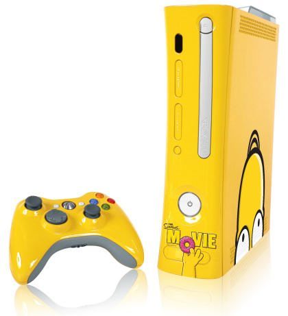 Xbox 360 w edycji limitowanej dla entuzjastów Simpsonów - ilustracja #1