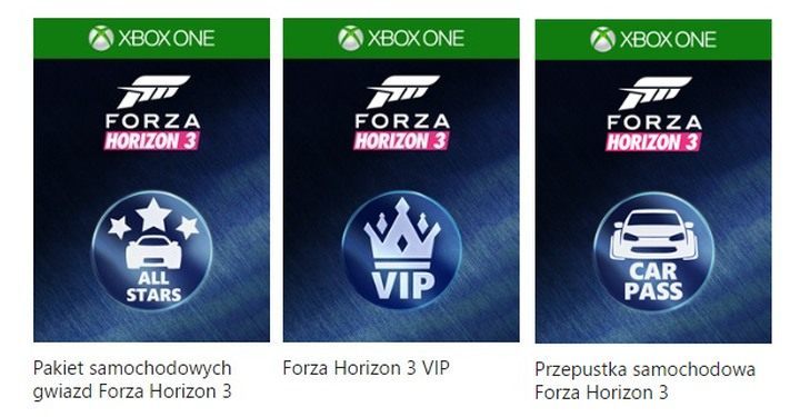 Pierwsze dodatki DLC do gry. - Forza Horizon 3 - kompendium wiedzy [Aktualizacja #11: premiera dodatku Hot Wheels i Pakiet samochodów Porsche] - wiadomość - 2017-05-10